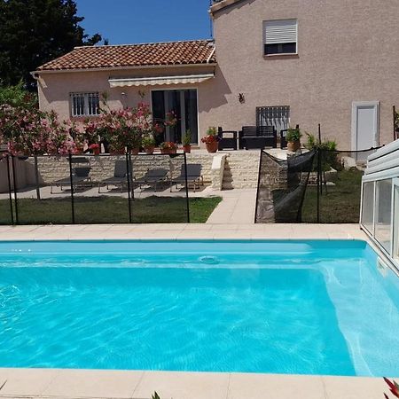 Villa Avec Plage A Pied Et Grande Piscine Sainte-Marie-la-Mer Exterior photo