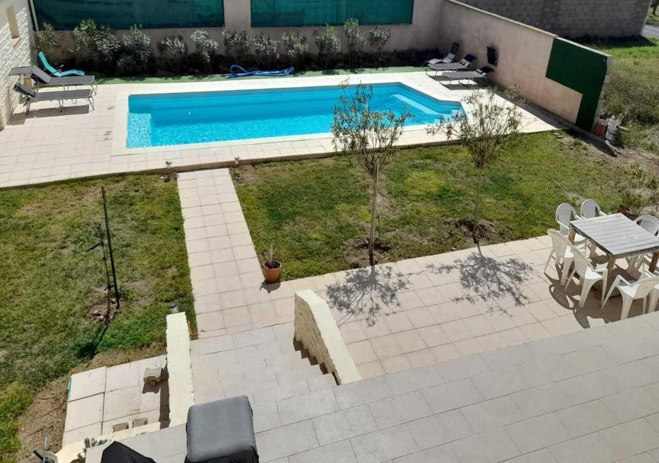 Villa Avec Plage A Pied Et Grande Piscine Sainte-Marie-la-Mer Exterior photo